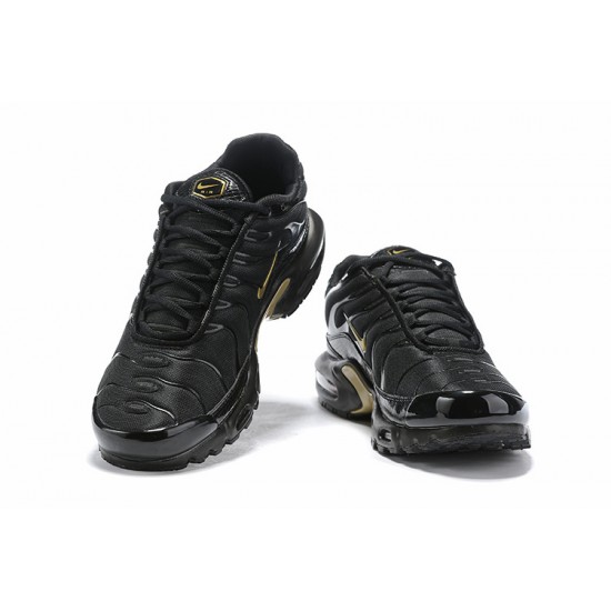 852630-001 Män Air Max Plus Tn Svart Guld Skor