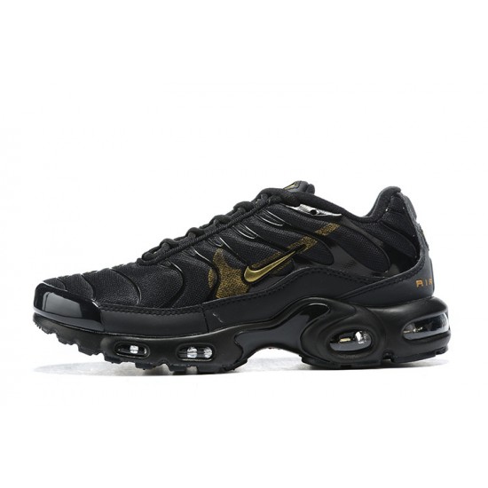 Män Air Max Plus Tn Svart Guld Skor