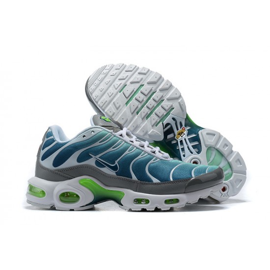 CT1619-400 Män Air Max Plus Tn Blå Grön Skor