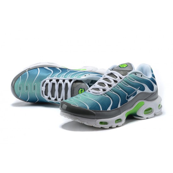 CT1619-400 Män Air Max Plus Tn Blå Grön Skor