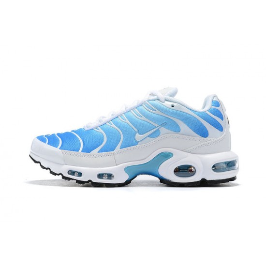 852630-411 Män Air Max Plus Tn Blå Vit Skor