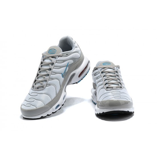 CZ7552-002 Män Air Max Plus Tn Grå Vit Skor