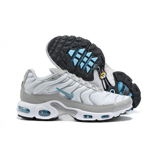 CZ7552-002 Män Air Max Plus Tn Grå Vit Skor