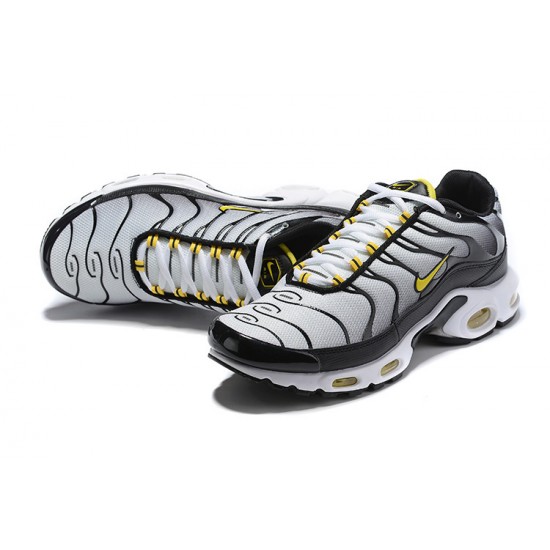 CI2299-002 Män Air Max Plus Tn QS Svart Gul Skor