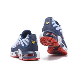 Män Air Max Plus Tn QS Vit Blå and Röd Skor