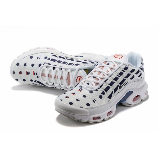 CI9103-100 Män Air Max Plus Tn Vit Blå Skor