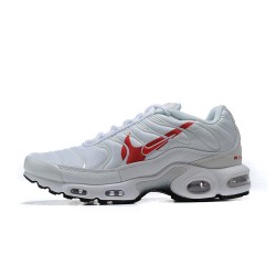 CU3454-100 Män Air Max Plus Tn Vit Röd Skor 