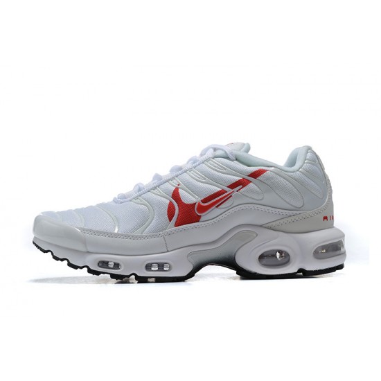 CU3454-100 Män Air Max Plus Tn Vit Röd Skor