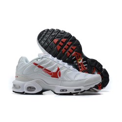 CU3454-100 Män Air Max Plus Tn Vit Röd Skor 