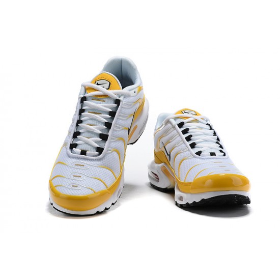 CD7061-700 Män Air Max Plus Tn Vit Gul Skor