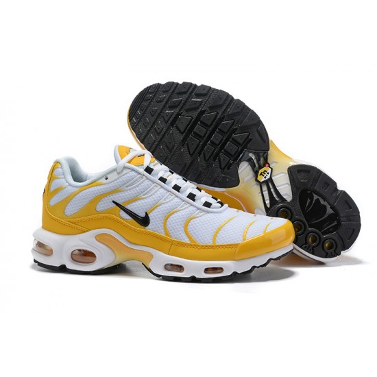 CD7061-700 Män Air Max Plus Tn Vit Gul Skor