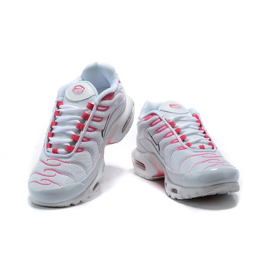 852630-106 Kvinnor Air Max Plus Tn Rosa Vit Skor