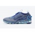 CT1823-400 Kvinnor/Män Air VaporMax 2020 Flyknit Blå Skor 