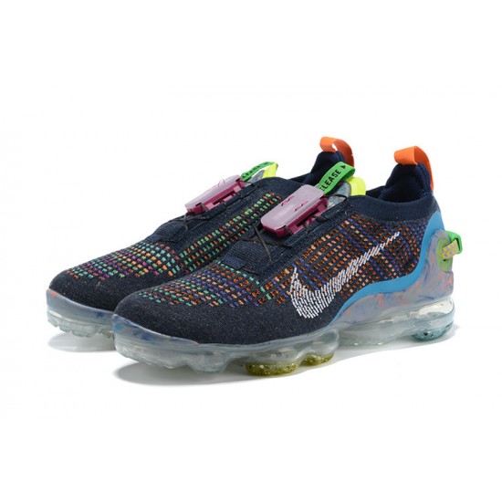 CJ6740-400 Kvinnor/Män Air VaporMax 2020 Flyknit Deep Royal Blå Skor