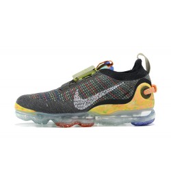 CJ6740-002 Kvinnor/Män Air VaporMax 2020 Flyknit Grå Gul Skor 