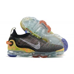 CJ6740-002 Kvinnor/Män Air VaporMax 2020 Flyknit Grå Gul Skor 