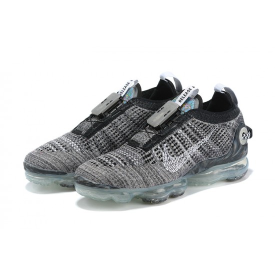 CT1823-001 Kvinnor/Män Air VaporMax 2020 Flyknit Oreo Grå Skor