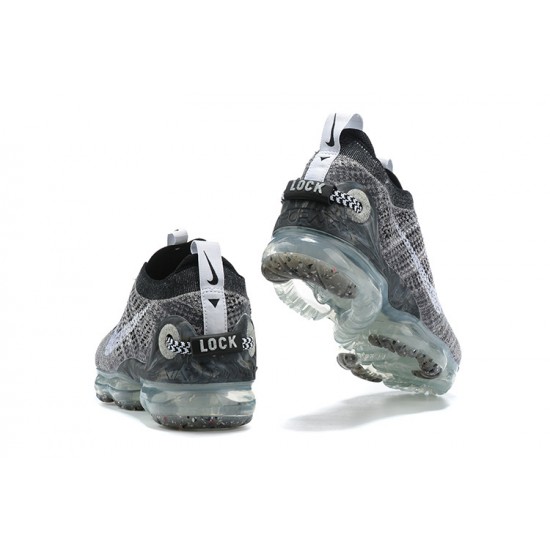 CT1823-001 Kvinnor/Män Air VaporMax 2020 Flyknit Oreo Grå Skor