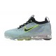 DX3367-700 Kvinnor/Män Air VaporMax 2021 Flyknit Svart Grön Skor