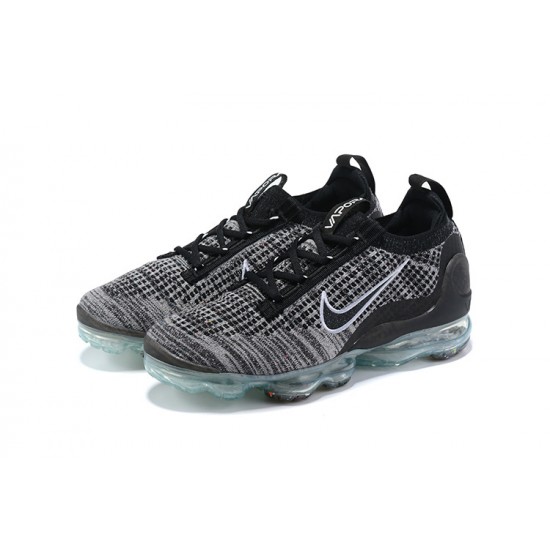 DH4088-003 Kvinnor/Män Air VaporMax 2021 Flyknit Svart Grå Skor