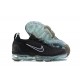 DC4112-002 Kvinnor/Män Air VaporMax 2021 Flyknit Svart Vit Skor