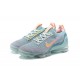 DH4088-300 Kvinnor/Män Air VaporMax 2021 Flyknit Grön Rosa Skor