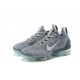 DH4084-400 Kvinnor/Män Air VaporMax 2021 Flyknit Grå Blå Skor