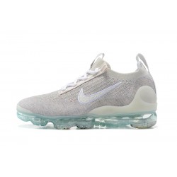 DH4088-001 Kvinnor/Män Air VaporMax 2021 Flyknit Grå Vit Skor 