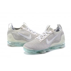 DH4088-001 Kvinnor/Män Air VaporMax 2021 Flyknit Grå Vit Skor 