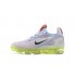 DC4112-003 Kvinnor/Män Air VaporMax 2021 Flyknit Grå Gul Skor 