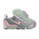 Kvinnor/Män Air VaporMax 2021 Flyknit Grå and Rosa Skor