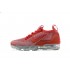 DC4112-800 Kvinnor/Män Air VaporMax 2021 Flyknit Röd Skor 