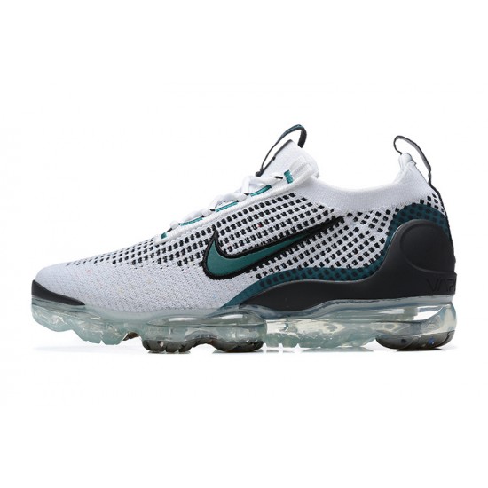 DQ3974-100 Kvinnor/Män Air VaporMax 2021 Flyknit Vit Svart Skor