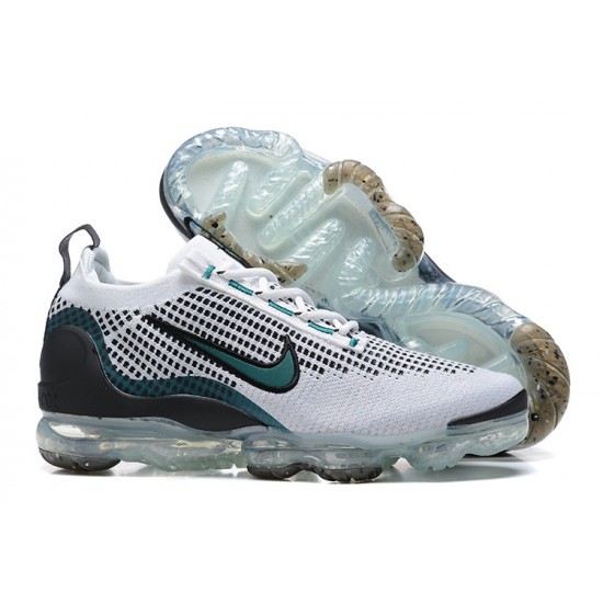 DQ3974-100 Kvinnor/Män Air VaporMax 2021 Flyknit Vit Svart Skor