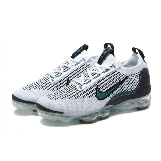 DQ3974-100 Kvinnor/Män Air VaporMax 2021 Flyknit Vit Svart Skor