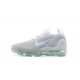 DC4112-100 Kvinnor/Män Air VaporMax 2021 Flyknit Vit Skor