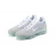 DC4112-100 Kvinnor/Män Air VaporMax 2021 Flyknit Vit Skor