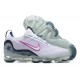 DB1550-105 Kvinnor/Män Air VaporMax 2021 Flyknit Vit Rosa Skor