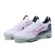 DB1550-105 Kvinnor/Män Air VaporMax 2021 Flyknit Vit Rosa Skor