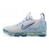 Kvinnor/Män Air VaporMax 2021 Flyknit Vit and Blå Skor