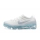 DV1678-002 Air VaporMax 2023 Flyknit Pure Kvinnor/Män Platinum Vit Blå Skor