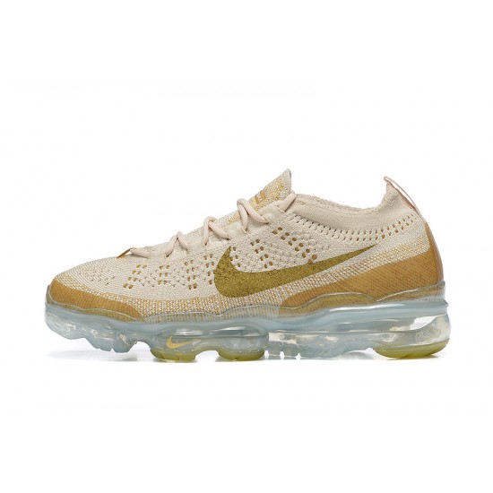 DV1678-100 Kvinnor/Män Air VaporMax 2023 Flyknit Beige Skor