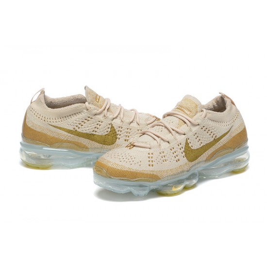 DV1678-100 Kvinnor/Män Air VaporMax 2023 Flyknit Beige Skor