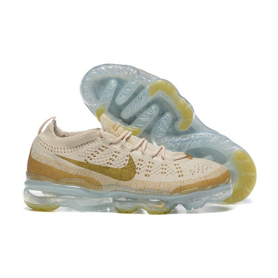 DV1678-100 Kvinnor/Män Air VaporMax 2023 Flyknit Beige Skor