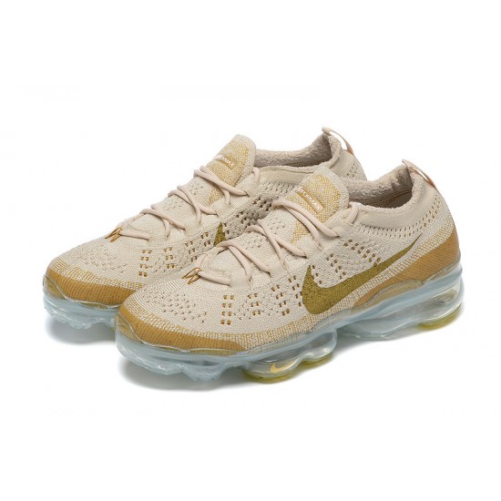 DV1678-100 Kvinnor/Män Air VaporMax 2023 Flyknit Beige Skor