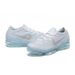 DV6840-100 Kvinnor/Män Air VaporMax 2023 Flyknit Grå Blå Skor 