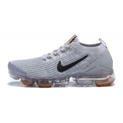 CT1270-003 Kvinnor/Män Air VaporMax Flyknit 3 Grå Brun  Skor  