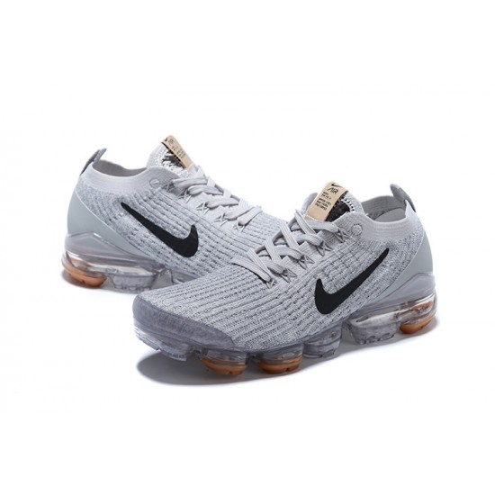 CT1270-003 Kvinnor/Män Air VaporMax Flyknit 3 Grå Brun  Skor