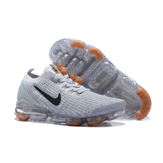 CT1270-003 Kvinnor/Män Air VaporMax Flyknit 3 Grå Brun  Skor