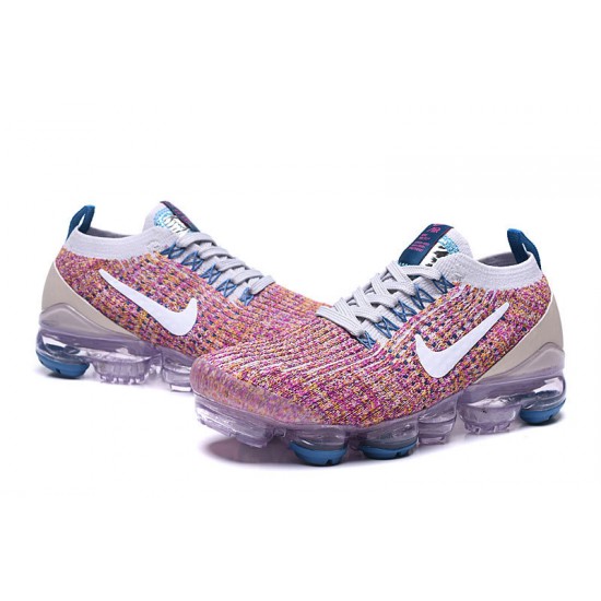 AJ6910-007 Kvinnor/Män Air VaporMax Flyknit 3 Flerfärgad Skor